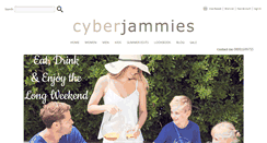 Desktop Screenshot of cyberjammies.co.uk
